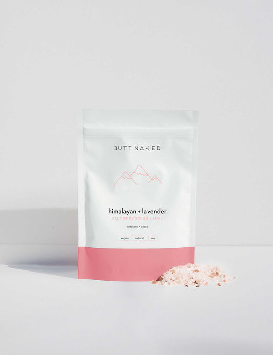 Himalayan Lavender Scrub Soak by Butt Naked - Natural, Vegan, Cruelty-Free Skincare