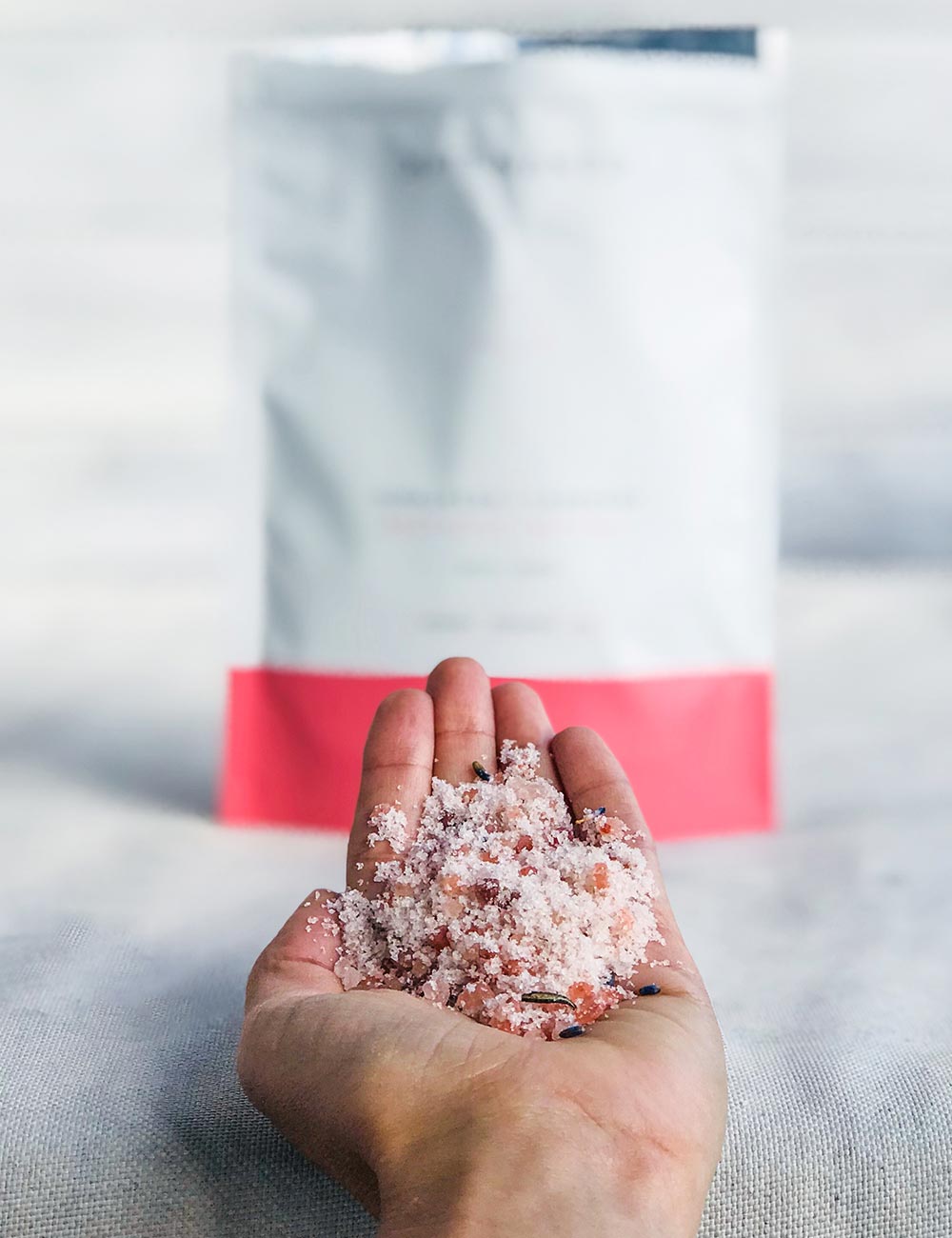 Himalayan + Lavender Salt Body Scrub